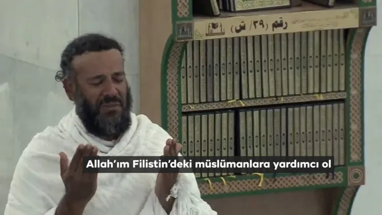 Kabe İmamı cuma hutbesinde Filistinliler ve Mescid-i Aksa için dua etti!