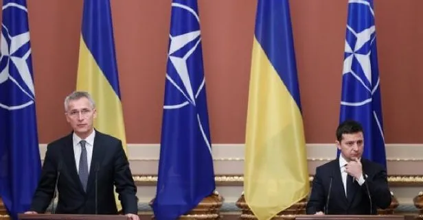 NATO’dan Ukrayna’ya tam destek: Stoltenberg, Zelenskiy ile görüştü