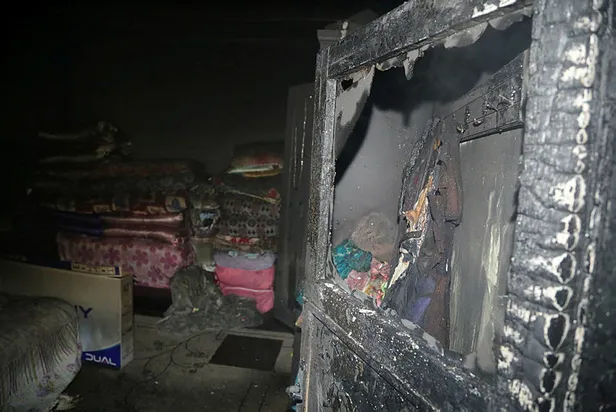 Kahramanmaraş'ta yangın! 3'ü çocuk 7 kişi hastaneye kaldırıldı-1