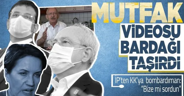 Millet İttifakı’nda krizin fitilini ateşleyen video! İP’ten Kılıçdaroğlu tekil konuşuyor tepkisi