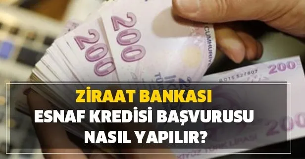 Ziraat Bankasi Esnaf Kredisi Basvurusu Nasil Yapilir Takvim