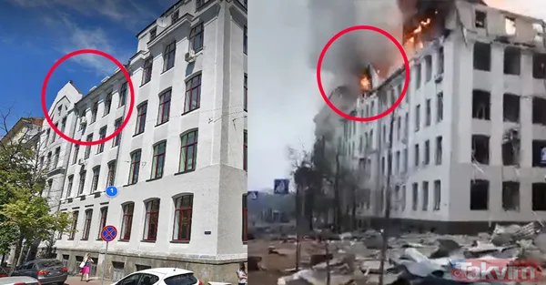 Rusya - Ukrayna arasında propaganda savaşları! Harkiv'de vurulan bina üniversite mi polis merkezi mi? - 12