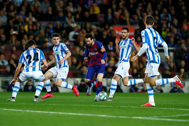 Real Sociedad'tan Barcelonalı Lionel Messi'nin frikiğine sıra dışı önlem!-3