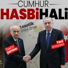 Külliye’de ’Cumhur’ zirvesi! Başkan Erdoğan MHP lideri Devlet Bahçeli’yi kabul etti