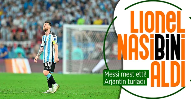 Arjantin, Avustralya'yı eleyerek çeyrek finale yükseldi! Messi ise geceye damga vurdu