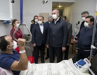 Adalet Bakanı Gül depremzedeleri ziyaret etti