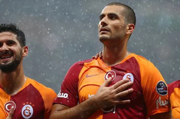 Galatasaraylı Eren Derdiyok Şampiyonlar Ligi'nde 7 yıl sonra ilk kez gol attı