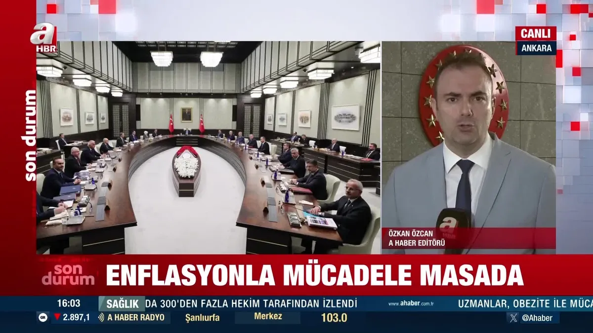Cumhurbaşkanlığı Kabinesi toplandı!
