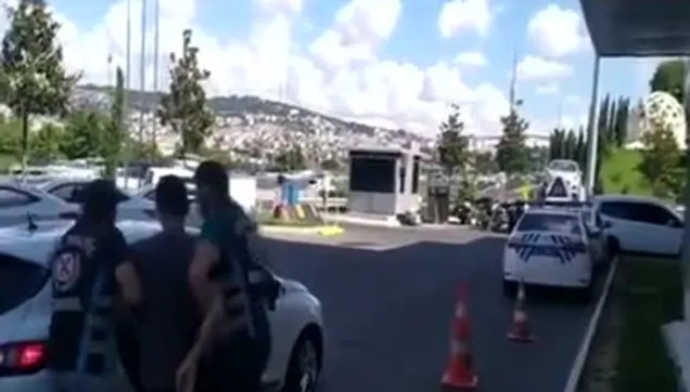 Motosikletli magandaya ceza yağdı