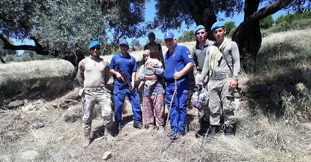 Tire'de kayıp olan 1,5 yaşındaki Rüya ve anneannesi bulundu-1