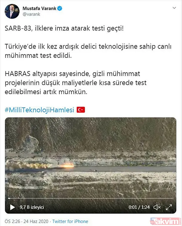 Teröristlerin yeni korkulu rüyası 'SARB-83' tam isabet! Bir ilke de imza atıldı (Türkiye'nin yerli silahları) - 6