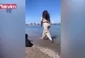 Bir zamanların fenomen gelin adayıydı! Solmaz Çiros kumsalda salına salına yürüdüğü anları paylaştı! Bakın 'Kim'e benzetildi...