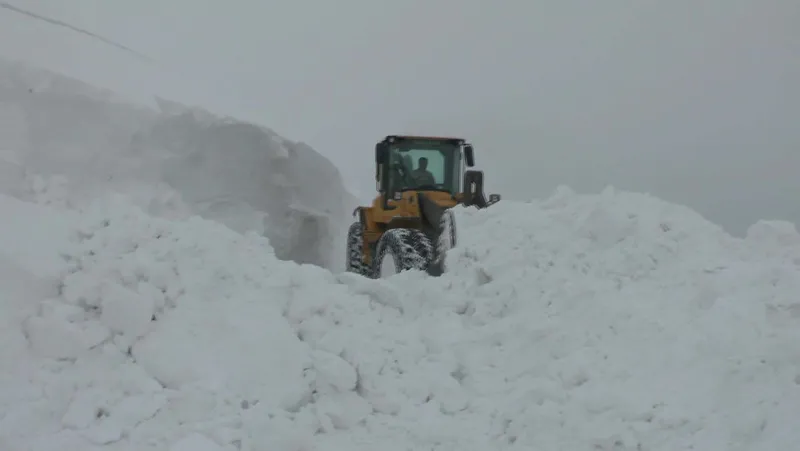 Muş'ta kar kalınlığı 5 metreyi geçti! - 4
