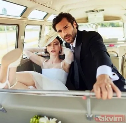 Özge Gürel ile eşi Serkan Çayoğlu’nun İtalya düğününden görüntüler ortaya çıktı! Aybüke Pusat ile Pelin Karahan peş peşe paylaştı