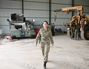 'Zeytin Dalı'nın kadın subayları