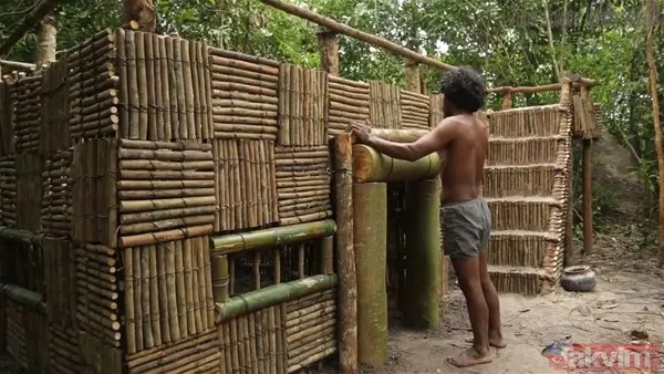 Sadece ağaç kullanarak öyle bir şey yaptı ki! YouTube videosu milyonlar izlendi - 47