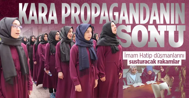 İmam hatiplere yönelik kara propaganda rakamlarla çöktü