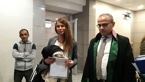 Oyuncu Berk Oktay ve eşi Merve Oktay hakim karşısına çıktı! 'Bu olay benim namus davamdır'-2