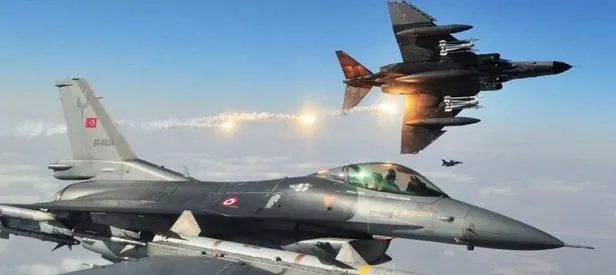 TSK Kuzey Irak'ta hainlere bomba yağdırdı