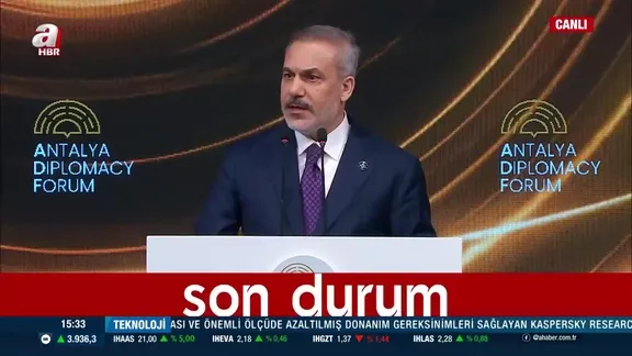 Dışişleri Bakanı Hakan Fidan'dan BM'ye Gazze tepkisi