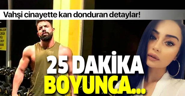 Zeynep Şenpınar cinayetinde kan donduran detay! Katil Ahmet Selim Kemaloğlu 25 dakika boyunca...