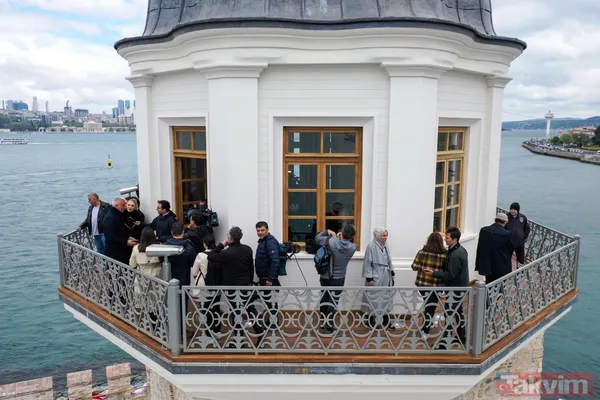 Boğaz incisine kavuştu! "Kız Kulesi ışık ve lazer şovuyla açıldı" - 5