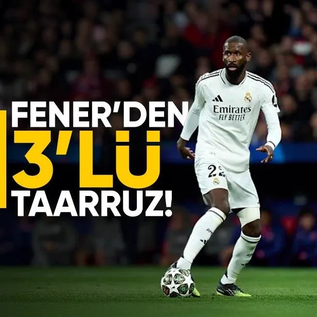 Fenerbahçe’den transferde 3’lü taarruz!