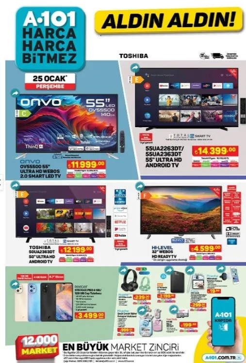 Lastikli çarşaf 99.90 TL, 2'li yastık kılıfı 49.90 TL, büyük boy hurç 39.90 TL... A101 indirimli ürünler kataloğu dumur etti-11