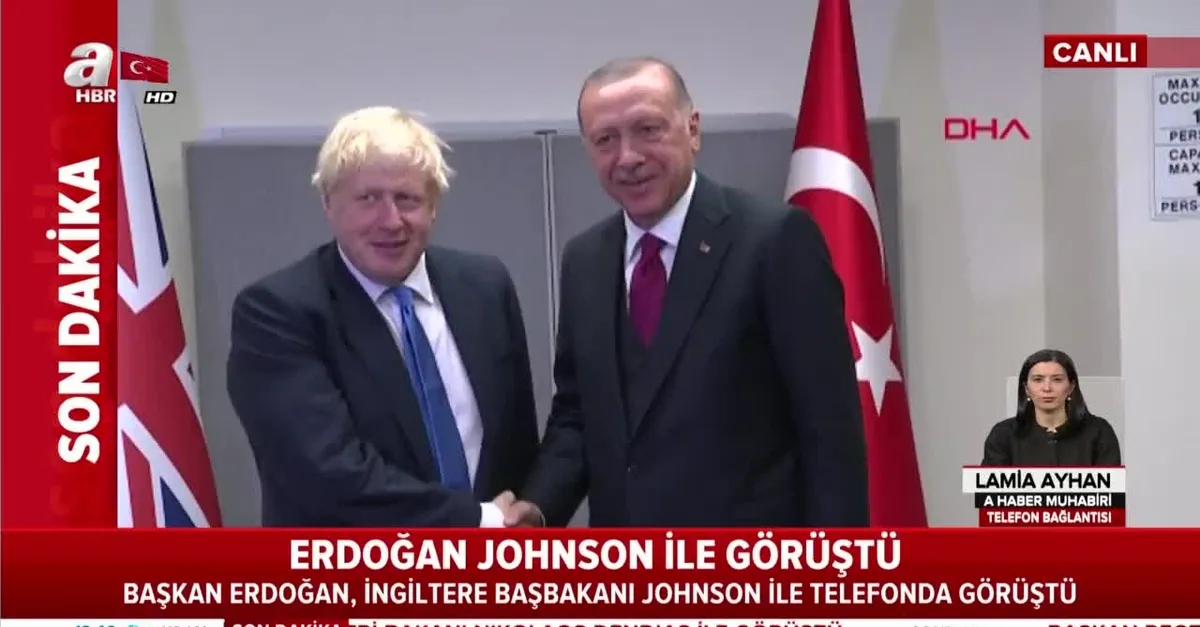 Başkan Erdoğan, Birleşik Krallık Başbakanı Boris Johnson ile görüştü