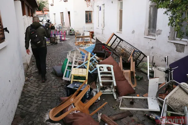 İzmir Seferihisar'da meydana gelen depremin yarattığı yıkım sabah havadan görüntülendi - 34