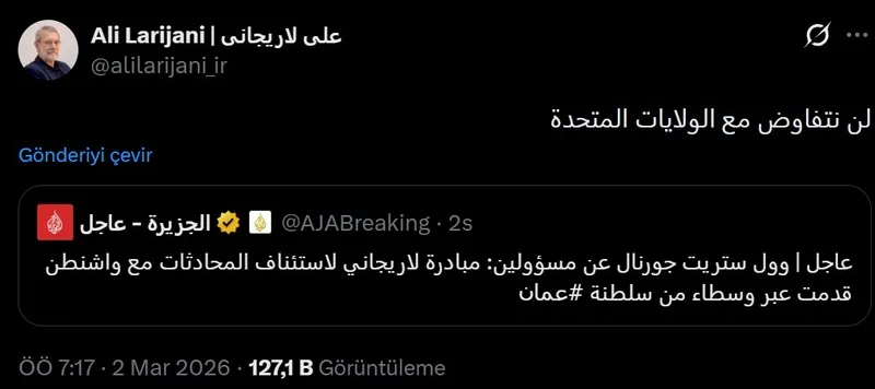 "MÜZAKERE YAPMAYACAĞIZ"-1