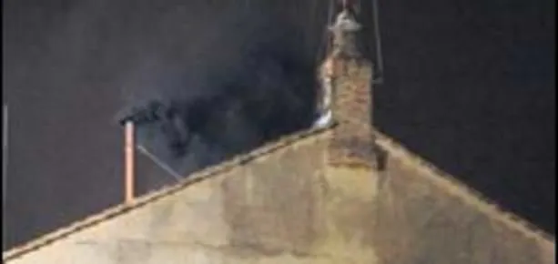 Papa seçiminden siyah duman çıktı