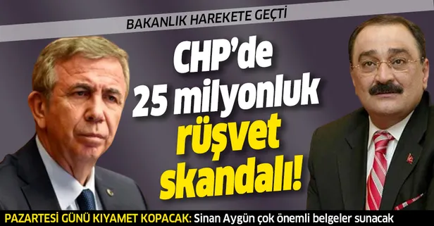 Son dakika: CHP'de 25 milyon liralık rüşvet skandalı büyüyor! İçişleri Bakanlığı müfettiş görevlendirdi