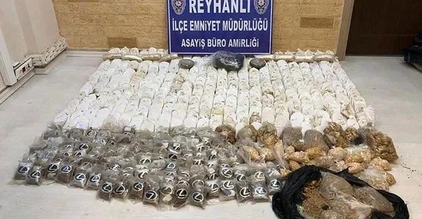 Hatay’ın Reyhanlı ilçesinde uyuşturucu operasyonu: 10 tutuklama
