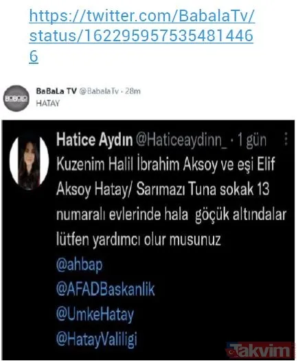 Oğuzhan Uğur'un sahibi olduğu Babala isimli sosyal medya hesabı “Baraj patladı” yalanı ve paylaştığı sahte ihbarları tek tek sildi - 24