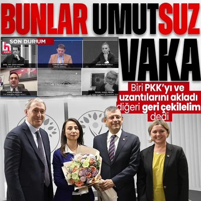 Halk TVde skandal üstüne skandal! CHPli Umut Akdoğan ve Türker Ertürk, PKK ile mücadeleden rahatsız oldu