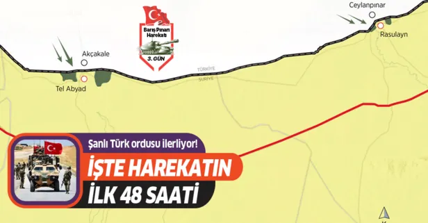 Iste Baris Pinari Harekati Nin Ilk 48 Saati Takvim