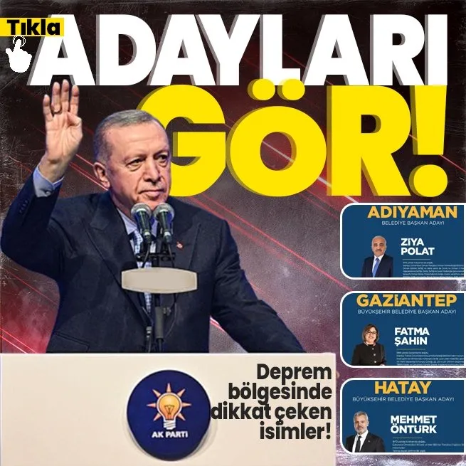 AK Partinin 31 Mart 2023 yerel seçimler için belediye başkan adayları kimler? Ankara, İzmir, Sakarya, Mardin, Muş, Kahramanmaraş, Malatya, Konya, Hatay...