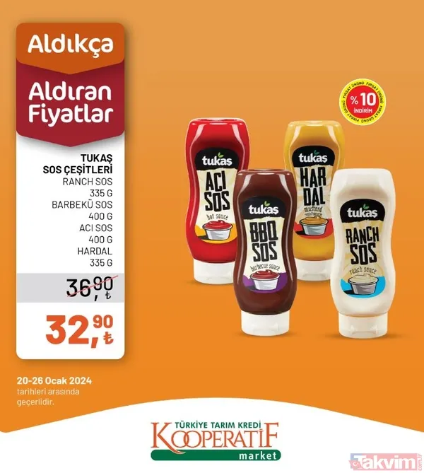31 üründe fiyatlar dibi buldu! Tarım Kredi 21-26 Ocak 2024 FİYAT LİSTESİ az önce yayımlandı! Peynir, yumurta, un... - 29