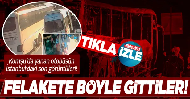 Bulgaristan’da felaket: Trafik kazasında 46 kişi yanarak öldü! İşte İstanbul'da çekilen son görüntüler