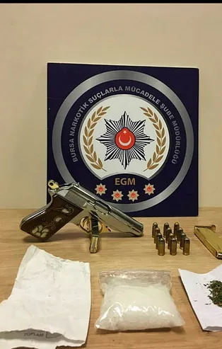 Bursa'da narkotik operasyonu: 10 gözaltı