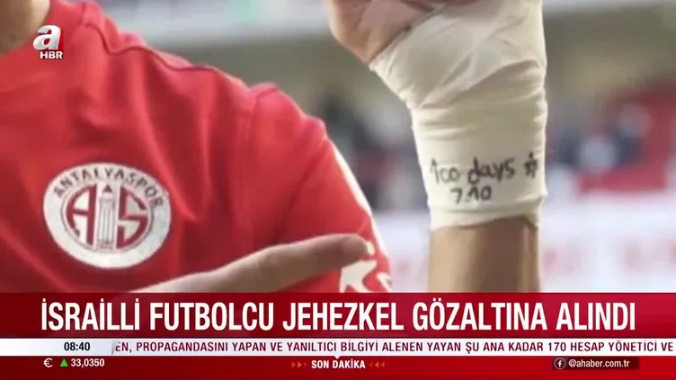 Antalyaspor'lu futbolcusu Sagiv Jehezkel'den soykırımcı İsrail'e destek! Skandal gol sevincine soruşturma