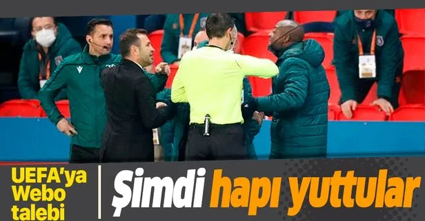 İstanbul Başakşehir Başkanı Göksel Gümüşdağ UEFA’dan Webo talebinde bulundu: Irkçılık yapan hakemleri futboldan ihraç edin
