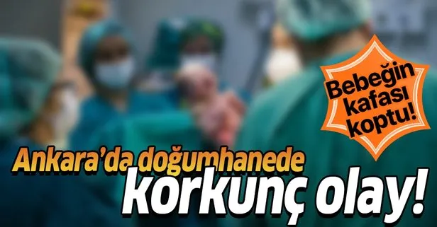 ankara da dogumhanede korkunc olay