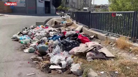 Buca'da çöp kokan Hindistan manzaraları