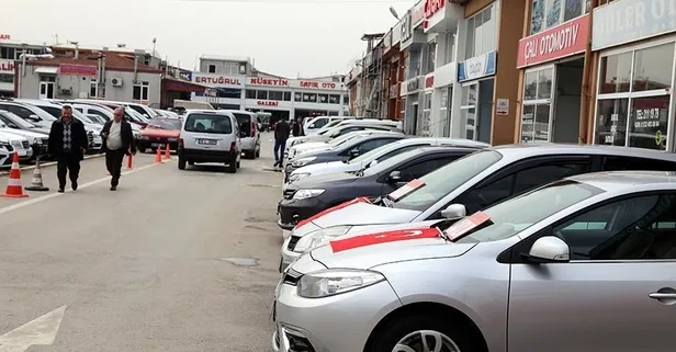 Bunu da gördük! 2. el otomobil pazarında sıfır araçlar...