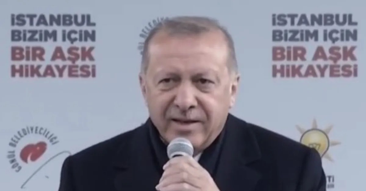 Başkan Erdoğan Bahçelievler'de konuştu