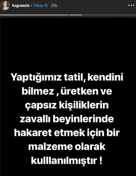 Serdar Aziz'in eşi Tuğçe Aziz sosyal medyadan ateş püskürdü-4