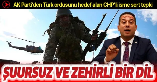 AK Parti Sözcüsü Ömer Çelik’ten CHP’li Ali Mahir Başarır’a sert tepki!