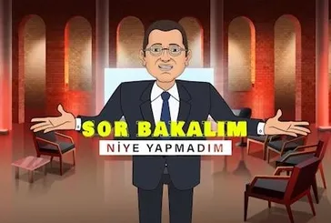 ▶️ CHP'li İBB Başkanı Ekrem İmamoğlu'nun 'kentsel dönüşüm' tutarsızlığı animasyon filmine konu oldu! "Sor bakalım niye yapmadım?"